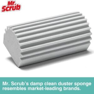 4 pack damp dusting sponge duster